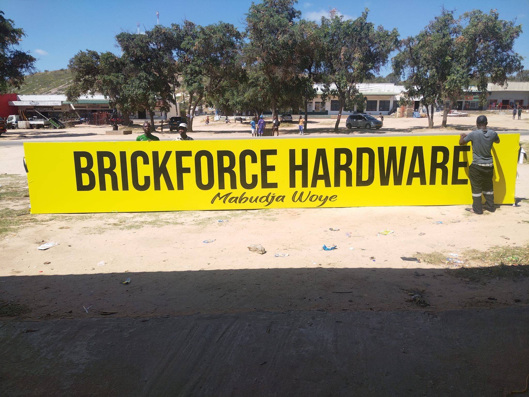 A sample of a complete corporate branding package, including letterheads and folders.